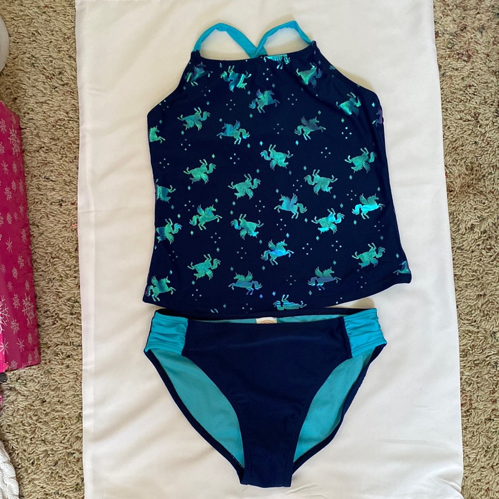 2 Piece Girls Swimsuit 10-12